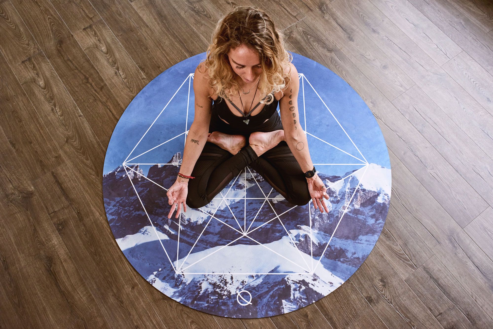 Woman doing Yoga 4